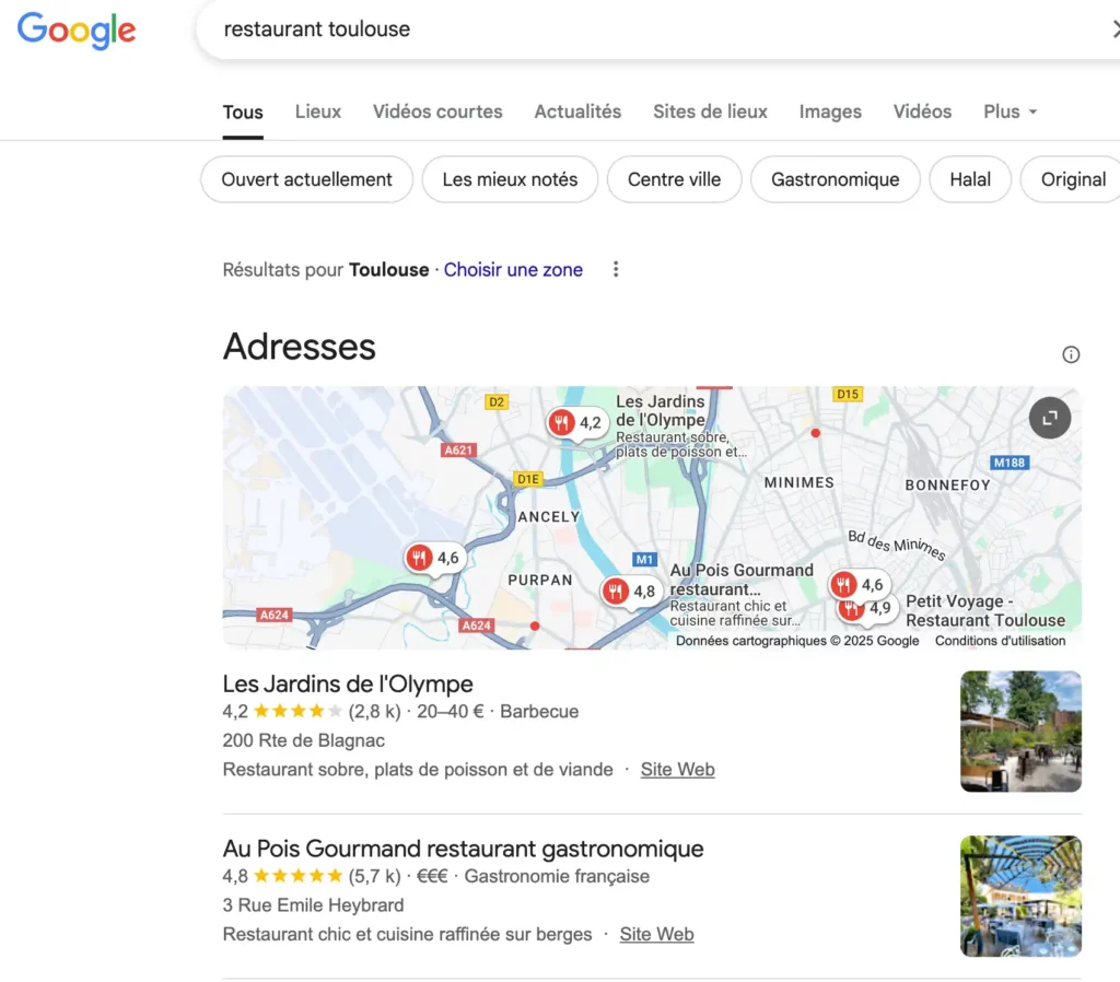 Référencement local