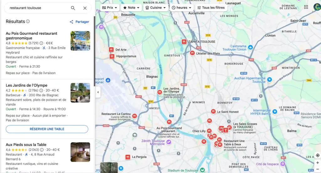 Référencement local : Google Maps