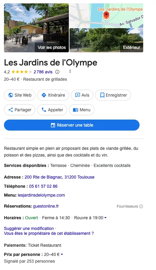 Créer une fiche Google My Business