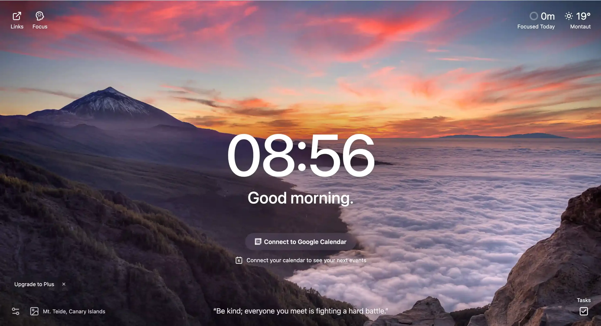 Momentum (extension google)